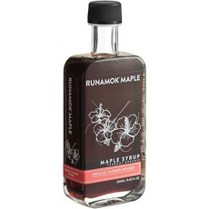 루나목 히비스커스 플라워 인퓨즈드 메이플 시럽 Runamok Hibiscus Flower Infused Maple Syrup, 6개, 250ml