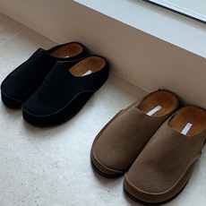 여성 여자 겨울 토이드 뮬 슬리퍼 EX880