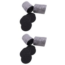 shangren 전기 발 파일 굳은살 제거제를 위한 120x 교체 사포 디스크 패드, 4.3cm, 검은 색, 1개