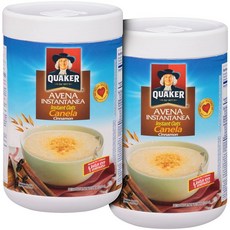 Quaker Avena Instantanea Canela Instant Oats Cinnamon 11.6 oz (Pack of 2), One Color, One Size