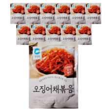 종가집 오징어채볶음, 60g, 12개
