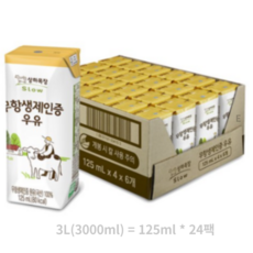  상하목장 무항생제 우유, 3L, 6개 