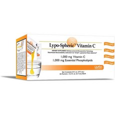 Lypo-Spheric 리포스페릭 리포조말 비타민C 1000mg 30팩 물에타먹는비타민, 1통, 30개입