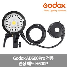 가우포토 공식정품 고독스 H600P 연장헤드 AD600Pro 스트로브 전용, 단품, 1개 - dvx13000