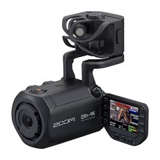ZOOM Q8n-4K(128GB포함)크리에이터 악기 연주 AS가능 공연장 유튜브먹방 ASMR마이크 1인개인촬영 소형액션캠코더 자체믹싱 라이브스트리밍 프로덕션 4트랙동시녹음, ZOOM Q8n-4K(64GB)