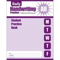 Daily Handwriting : Traditional Manuscript, Evan-Moor Educational Publi...