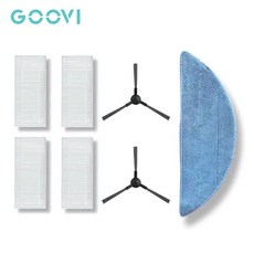 GOOVI 로봇 진공 청소기용 대걸레 필터 사이드 브러시 Br151 G20, 7)Side brushesx6