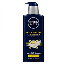 NIVEA Men Maximum Hydration Aloe vera 니베아 맨 멕시멈 하이드레이션 알로에 베라 500ml 3팩