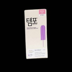 동아제약 뉴 템포 내추럴 슈퍼 8P 삽입형생리대 93000EA