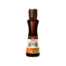 [해표] 고소한 참기름 110ml, 8개