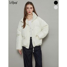 르샵 지퍼 포켓 하이넥 패딩 점퍼 BOBJP011A