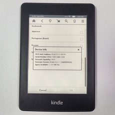 EBOOK리더기 Kindle Paperwhite 6 인치 잉크 터치 스크린 전자 다국적 언어 책 백라이트 마이크로 USB 읽기