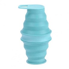 러닝물병 등급 BPA 무누출 접이식 물병 휴대용 여행 하이킹 스포츠 물주전자 500ml, [01] 파란, 1개, 2. 파란