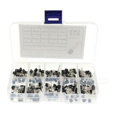 ZLD 보관함의 Lot200 NPN PNP 전원 범용 트랜지스터 모음, 1개