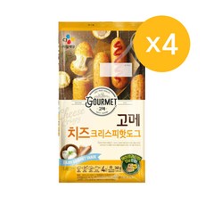 고메 치즈크리스피핫도그 340g x 4개