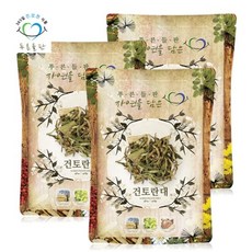 푸른들판 국내산 건 토란대 100gx3 나물 토란줄기 건조 말린것, 3개, 100g