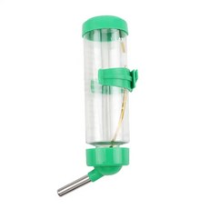 애완동물 햄스터 고양이 마시는 새끼 물병 디펜서 먹이 공급기, 1.Green, 1개