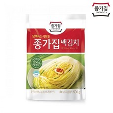 종가집 백김치500g 파우치, 1/1
