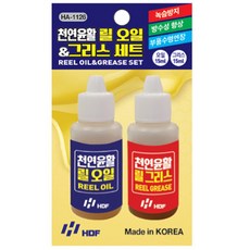 다이와 순정릴가드 구리스 100ml + 오일 100ml 세트, 해동 오일 그리스세트