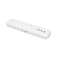 크린챔버 UV-C LED DK-800 BAT+USB충전겸용 휴대용칫솔살균기 (국내제조), 화이트