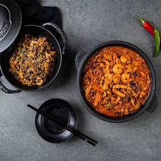 낙곱 부산명물 낙지 곱창 전골 즉석찌개 안주 반찬 양념 반조리식품, 1개