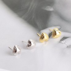 하트볼륨귀걸이