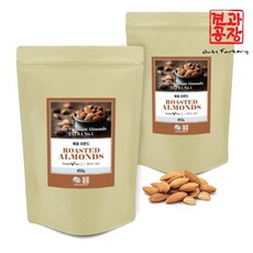 [견과공장] 오늘볶은 아몬드 900g(450gx2봉) 햇상품, 2개