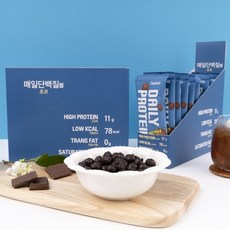 델리웰리 데일리프로틴 단백질볼 4종 20gX10개입 한박스, 200g, 1개