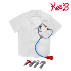 의사놀이 모음 장난감청진기와주사기 인체모형 의사가운 병원놀이세트 유아용인체해부모형 병원놀이 역할놀이의사선생님, 랜덤, 1개