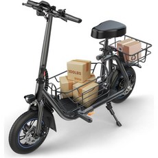 전동 스쿠터 550W 강력 모터 20마일 범위 최대 18.6의 속도MPH 애완동물 화물을 넉넉한 스토리지