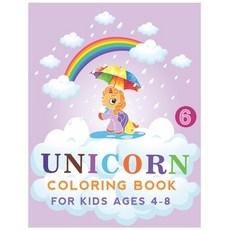 Paint by Number Unicorn for Kids Ages 4-8: Cute Unicorn Color by
