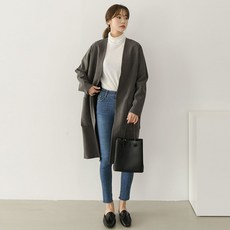 브리딩드림 하프 점퍼 빅사이즈의류 스웨이기모오픈롱자켓 코트 민소매/나시