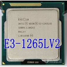 Intel Xeon E3-1265L V2 e3 쿼드 코어 2.50GHz 5 GT/s SR0PB LGA1155 CPU 재고 있음