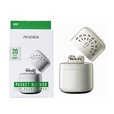 정품 피코크 손난로 베이비 지포 기름 휴대용 충전식 오일 주머니 난로, 1개