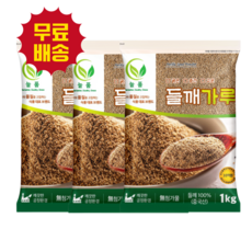 늘품 굵은 햇 들깨가루, 3개, 1kg