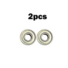 스테인레스 스틸 스케이트보드 롤러 베어링 스쿠터 휠 볼 스케이트 실버 608ZZ ABEC-11, [01] 2, 1개, 01 2