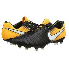 나이키 레전더리 블랙트론 엘리트 축구화 NIKE TIEMPO LEGEND 7 FG BLACK LASER ORANGE