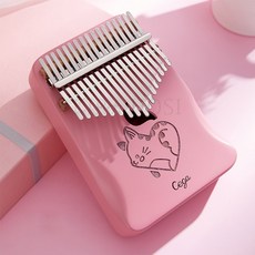 kirahosi 힐링악기 칼림바 엄지 손가락 핑거 피아노 집콕 놀이 50호 CB0awy2v, 핑크4