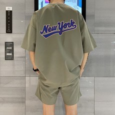 우븐반팔