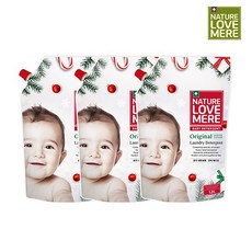 윈터에디션 아기세탁세제 리필 1300ml 3팩, 없음, 3개