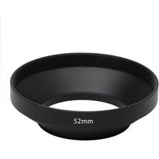 카메라 렌즈 후드 カメラ広角ネジマウント金属レンズフード 39 ミリメートル 40.5 43 46 49 52 55 58 62 72 77 82, 52mm
