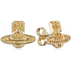 일본배송 Vivienne Westwood(비비안 웨스트우드)[병행 수입]ROMINA PAVE OR피어스 62010143/R327옐로 주