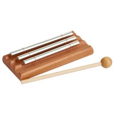 원목차임벨 악기놀이 어린이 타악기 소근육발달 유아, 1개