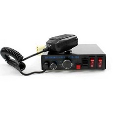 차량용 확성기 24V 마이크 경광등 싸이키 경적소리, 상세페이지 참고, 200W 단일 호스트