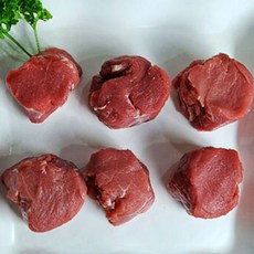 국내산 돼지 고기 한돈 생 안심 2kg 돈까스 카레 장조림 (두께선택), 3cm, 1개