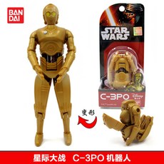 BANDAI 만대 정판 변형 난성 구기 시합 원동력 각성 흑백 사무라이 기인, C-3PO로봇