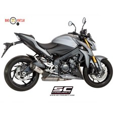 [SC프로젝트] 스즈키 GSX-S1000F S1 슬립온, 1개, 블랙에디션