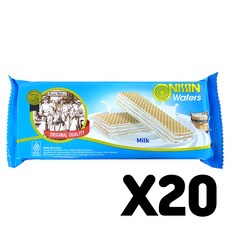 니신와퍼 밀크맛, 20개, 100g