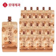 롯데제과 설레임 커피쉐이크 X 20개 아이스크림, 160ml