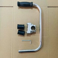정원용 스테인리스 예초기손잡이 머스코 08FQ25G 보조 핸들 잔디깎기 핸드잔디깍기 부속품, 잔디깎기 보조 손잡이, 1개, 기본 색상